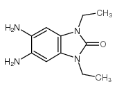2H-Benzimidazol-2-one,5,6-diamino-1,3-diethyl-1,3-dihydro-(9CI) Structure