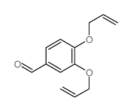 3,4-diprop-2-enoxybenzaldehyde结构式