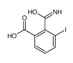 2-(aminocarbonyl)iodobenzoic acid结构式