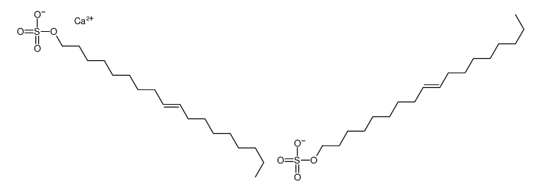 calcium di[(Z)-octadec-9-enyl] bis(sulphate)结构式