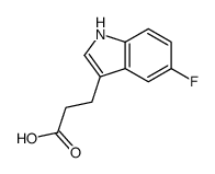 3-(5-Fluoro-1H-indol-3-yl)propanoic acid picture