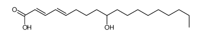 9-hydroxyoctadeca-2,4-dienoic acid结构式