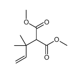 dimethyl 2-(2-methylbut-3-en-2-yl)propanedioate Structure