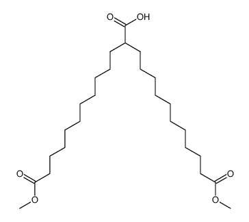 dimethyl 11-carboxy-1,21-heneicosanedioate Structure