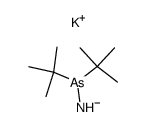 potassium (di-tert-butylarsanyl)amide结构式