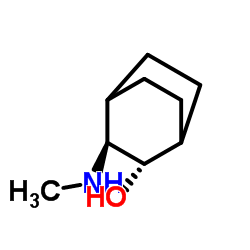 Bicyclo[2.2.2]octan-2-ol, 3-(methylamino)-, trans- (9CI) picture