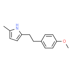 1H-Pyrrole,2-[2-(4-methoxyphenyl)ethyl]-5-methyl-(9CI) picture
