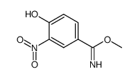 methyl-4-hydroxy-3-nitrobenzimidate Structure