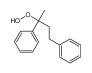 (2-hydroperoxy-4-phenylbutan-2-yl)benzene Structure