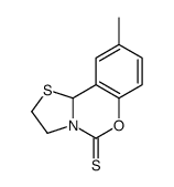 9-methyl-3,10b-dihydro-2H-[1,3]thiazolo[3,2-c][1,3]benzoxazine-5-thione结构式