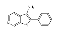 2-Phenylthieno[2,3-c]pyridin-3-amine Structure