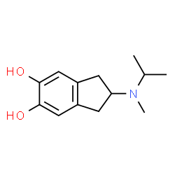 1H-Indene-5,6-diol, 2,3-dihydro-2-[methyl(1-methylethyl)amino]- (9CI)结构式