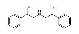bis-(β-hydroxy-phenethyl)-amine结构式