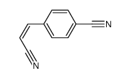 cis-3-(4-cyanophenyl)acrylonitrile Structure