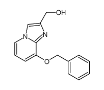 (8-phenylmethoxyimidazo[1,2-a]pyridin-2-yl)methanol结构式