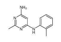 4,6-Pyrimidinediamine,2-methyl-N-(2-methylphenyl)-(9CI) picture