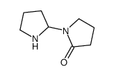 1-pyrrolidin-2-ylpyrrolidin-2-one Structure