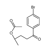 [(2R)-5-(4-bromophenyl)-5-oxopentan-2-yl] acetate Structure