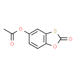 2-Oxo-1,3-benzoxathiol-5-yl acetate picture