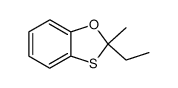 2-ethyl-2-methyl-benz[1,3]oxathiol结构式