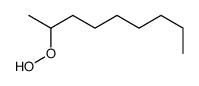2-hydroperoxynonane Structure