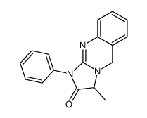 3-methyl-1-phenyl-3,5-dihydroimidazo[2,1-b]quinazolin-2-one结构式