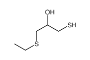 1-ethylsulfanyl-3-sulfanylpropan-2-ol结构式