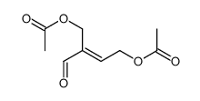 3-Formylbut-2-endiyl diacetate结构式