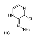 2-Chloro-3-hydrazinopyrazine hydrochloride (1:1)结构式