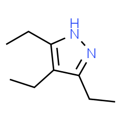Pyrazole,3,4,5-triethyl- (3CI) Structure