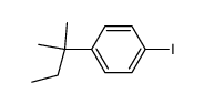 1-iodo-4-tert-pentyl-benzene structure