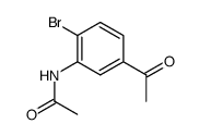 acetic acid-(5-acetyl-2-bromo-anilide) Structure