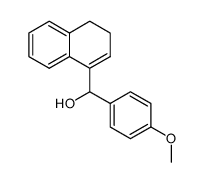 (3,4-dihydronaphthalen-1-yl)(4-methoxyphenyl)methanol Structure