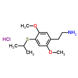 2,5-Dimethoxy-4-(isopropylthio)phenethylamine Hydrochloride structure