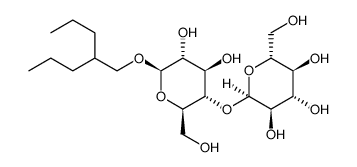 2-PROPYL-1-PENTYL MALTOPYRANOSIDE结构式
