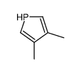 3,4-dimethyl-1H-phosphole Structure