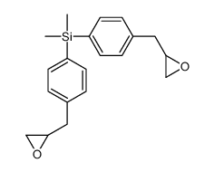 dimethyl-bis[4-(oxiran-2-ylmethyl)phenyl]silane Structure