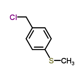 4-(chloromethyl)phenyl methyl sulfide Structure