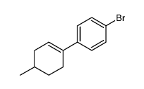 1-bromo-4-(4-methylcyclohexen-1-yl)benzene Structure