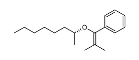 [2-Methyl-1-((R)-1-methyl-heptyloxy)-propenyl]-benzene Structure