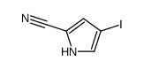 4-碘-1H-吡咯-2-腈结构式