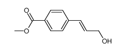 p-methoxycarbonylcinnamic alcohol Structure