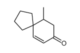 10-methylspiro[4.5]dec-6-en-8-one Structure
