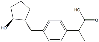 trans-Hydroxy Loxoprofen structure