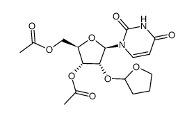 3',5'-O-diacetyl-2'-O-tetrahydrofuranyluridine Structure