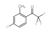 2'-METHYL-2,2,2,4'-TETRAFLUOROACETOPHENONE Structure