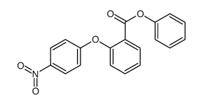 phenyl 2-(4-nitrophenoxy)benzoate Structure