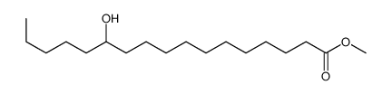 methyl 12-hydroxyheptadecanoate结构式