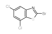 2-BROMO-5,7-DICHLOROBENZOTHIAZOLE structure