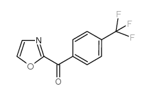 2-(4-TRIFLUOROMETHYLBENZOYL)OXAZOLE Structure